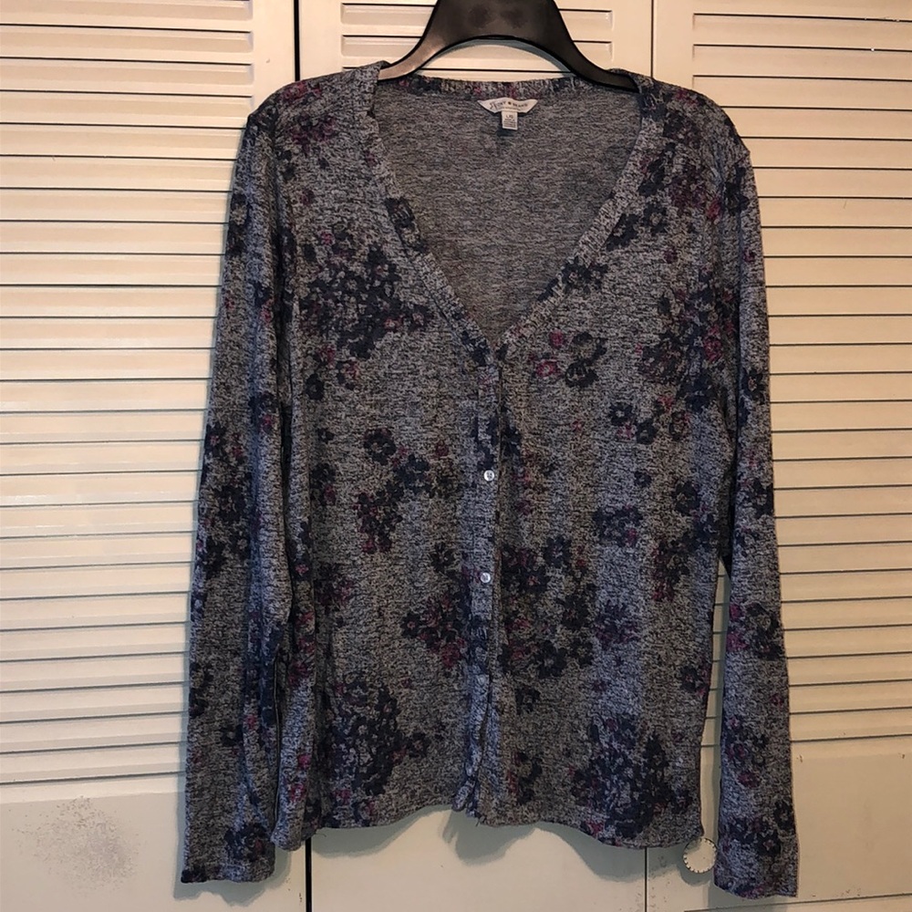 Lucky Brand Floral Long Sleeve